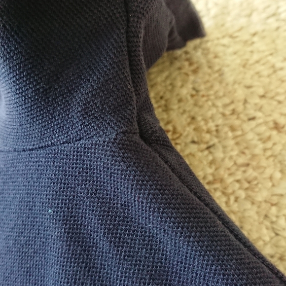 Polo Ralph Lauren The mesh Mini Navy short dress size XL - Picture 8 of 13